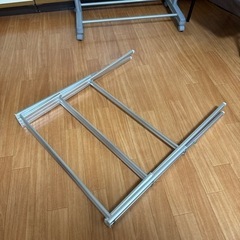生活雑貨 洗濯用品 物干し竿、ロープ　アルミ物干し　折りたたみの画像
