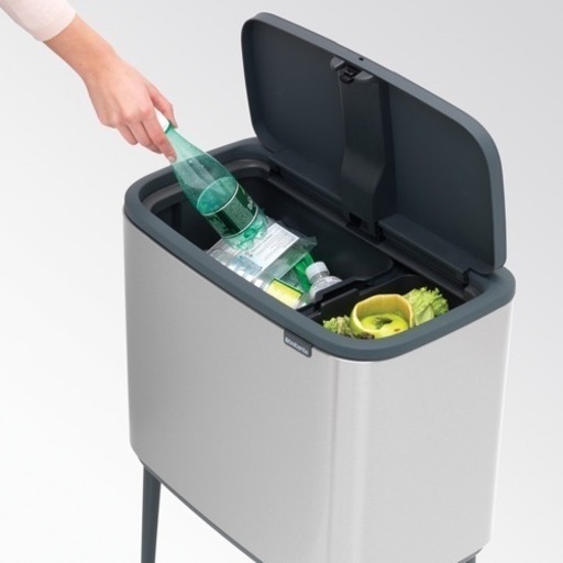 【新品】 brabantia ブラバンシア Boタッチビン 11+23L