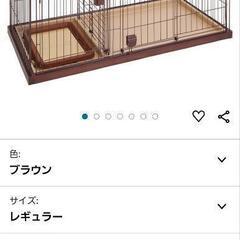 ペティオ (Petio) トイレのしつけが出来る ドッグルームサークル ブラウン レギュラー

の画像