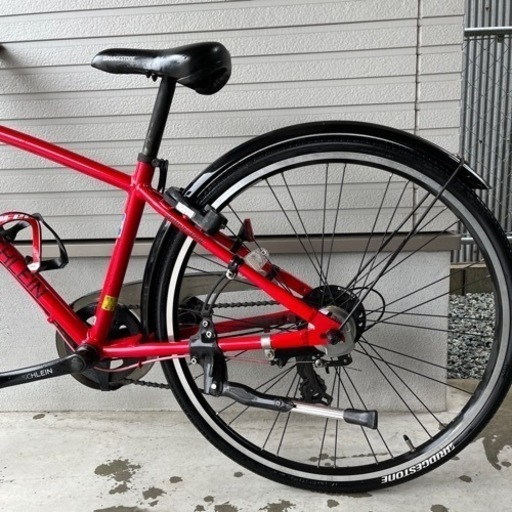 のんびり引き渡し希望】【美品】BRIDGESTONE SCHLEIN RED 26inch