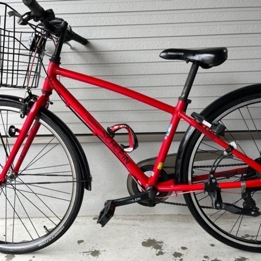 のんびり引き渡し希望】【美品】BRIDGESTONE 購入 SCHLEIN RED 26inch