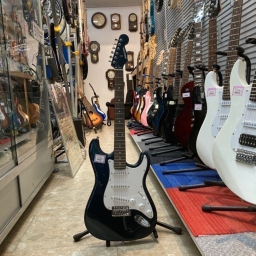 SELDER ストラトキャスター エレキギター ネイビー