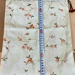 中国産　巾着袋の画像