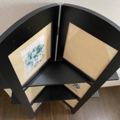 アジアン飾り棚　花台　シノワズリ　韓国　中華　の画像