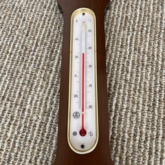 決まりました　アンティーク　温湿度計　気圧計の画像