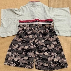 袴ロンパース　子ども用袴
の画像