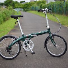 DAHON Route 6速　緑色　中古