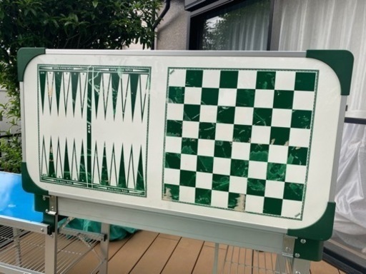 【キャンプ用品・新品未使用！】コールマン キッチンテーブル　バックギャモン