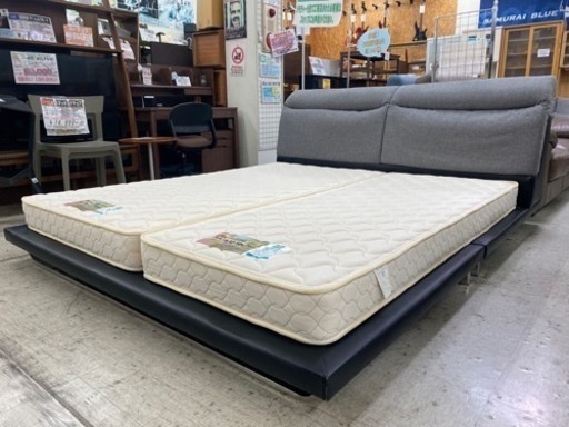 【愛品館 江戸川店 キング】 FranceBed（フランスベッド）キングベッド ID:153-019080-007