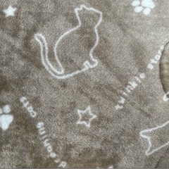 こたつ布団 正方形 170cm×170cm 猫の柄の画像