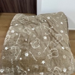 こたつ布団 正方形 170cm×170cm 猫の柄