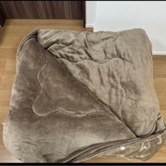 こたつ布団 正方形 170cm×170cm 猫の柄の画像