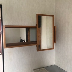 IKEA 鏡　ミラー棚