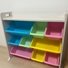 キッズトイハウスラック（おもちゃ収納）  