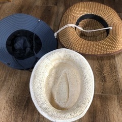夏物帽子3点セットの画像