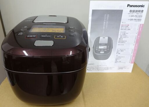 エイブイ：Panasonic IHジャー炊飯器 SR-PA10E6 5.5合炊き 2019年製