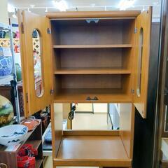 キッチンボード✨家具 収納家具 キャビネット【こちらは店舗です。浜村鹿野温泉ICから3分 買取本舗 宮本リサイクル 営業時間9～19時 定休日水曜のみ←連絡できませんm(_ _)m】の画像