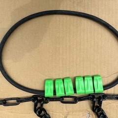 ジムニー　タイヤチェーンの画像