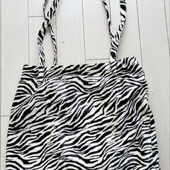 【中古品】ゼブラ柄バッグの画像