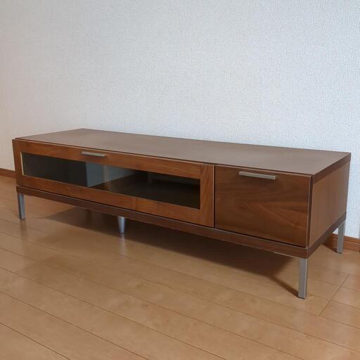 家具　テレビ台　テレビボード　幅130cm　ウォールナット　ブラウン