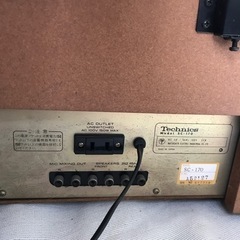 レコードプーレーヤー　ジャンクの画像