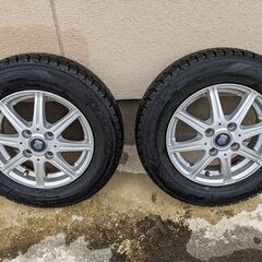 スタッドレスタイヤ　ホイールセット　4本　145 80R/13 の画像