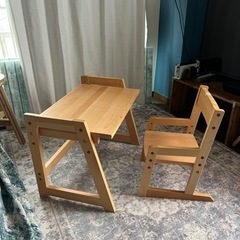 キッズデスク　チェア　セット