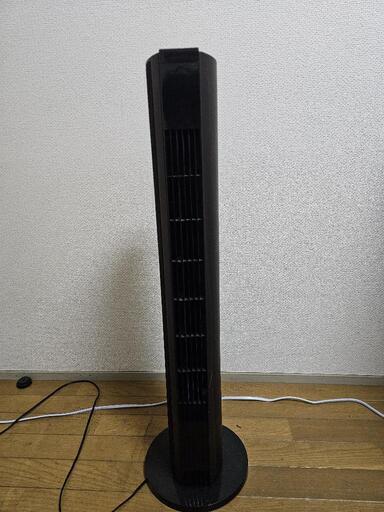 【オシャレ】木目縦型扇風機