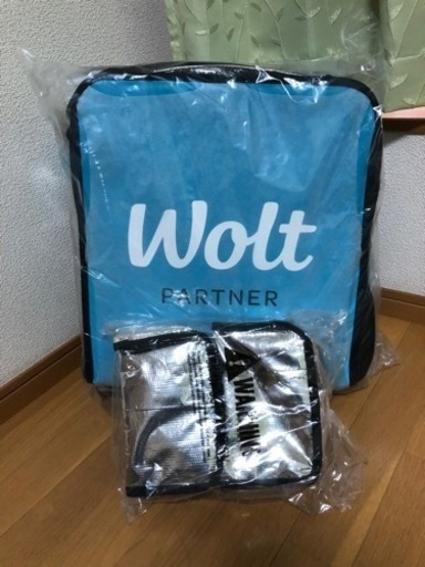 新品 ウォルト バッグ Wolt フードデリバリーバッグ 配達バッグ