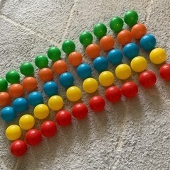 カラーボール　ボールプール　ビンゴ　軟式ボール おもちゃ おもち...