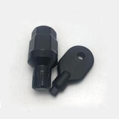 M12×P1.25 貫通　ホイールナット フルロック 盗難防止 20個 青色の画像
