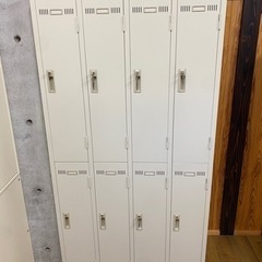 ②家具 オフィス用家具 ロッカー 8人用