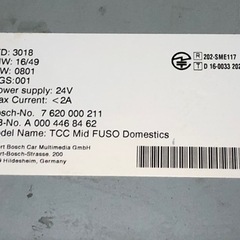 ふそう純正オーディオ Bluetooth AUX USB 24Vの画像