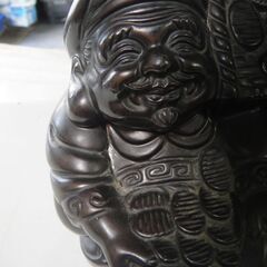 【4】大黒・恵比寿の置物　 陶器製　縁起物　七福神　インテリアの画像