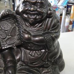 【4】大黒・恵比寿の置物　 陶器製　縁起物　七福神　インテリアの画像