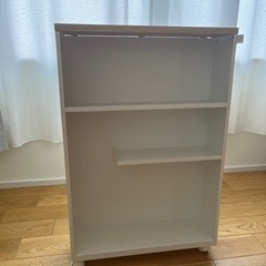 
山崎実業　トイレラック　キャスター の画像