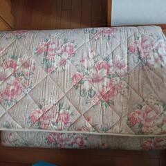 家具 寝具 ３層式　羊毛混布団の画像