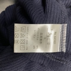 ⑩紺セーター　4Lサイズの画像
