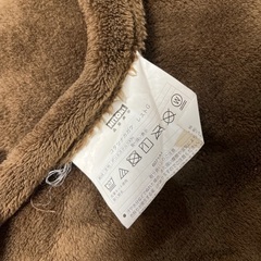 こたつ布団　ブラウン系　中掛け・外掛け　２枚セット　ニトリ　美品の画像