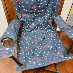 折りたたみ　キャンプ　キッズチェアの画像
