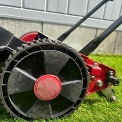 手動 芝刈り機 エアレーションスパイク セット　　　の画像