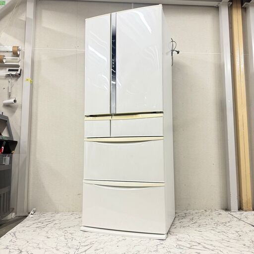17784  Panasonic 大容量6D冷蔵庫  455L ◆大阪市内・東大阪市他 6,000円以上ご購入で無料配達いたします！◆ ※京都・高槻・枚方方面◆神戸・西宮・尼崎方面◆生駒方面、大阪南部方面　それぞれ条件付き無料配送あり！