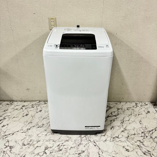 17782  HITACHI 一人暮らし洗濯機  7.0kg ◆大阪市内・東大阪市他 6,000円以上ご購入で無料配達いたします！◆ ※京都・高槻・枚方方面◆神戸・西宮・尼崎方面◆生駒方面、大阪南部方面　それぞれ条件付き無料配送あり！