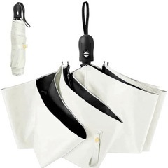 【新品未使用】日傘 折りたたみ傘 UVカット 超軽量 自動開閉 ...