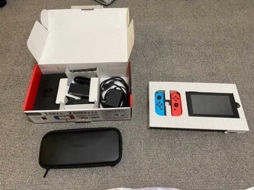 [取引終了]Nintendo switch ニンテンドースイッチ　箱付き　付属品あり