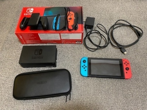 [取引終了]Nintendo switch ニンテンドースイッチ　箱付き　付属品あり