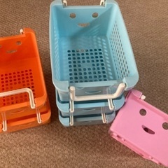 100円均一子供向け収納雑貨商品　まとめて10点の画像