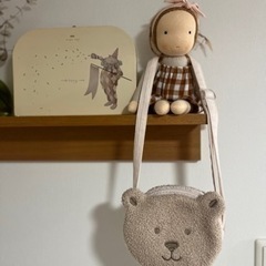 ジェラピケ　くまポシェット