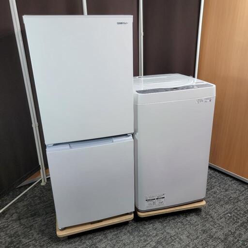 ‍♂️r売約済み‼️配送設置は無料‼️最新2021年製✨つけかえドア対応✨SHARP 家電セット