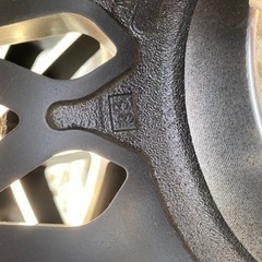 値下げしました　LASTRADA 　FOOCKER 17インチアルミホイールセット　美品　タント、ムーブなど軽自動車にの画像